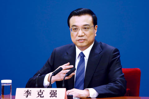 李克強主持召開新一屆政府首次常務會強調(diào)：說一尺不如干一寸！
